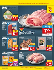 Rindfleisch im Netto Marken-Discount Prospekt "Aktuelle Angebote" mit 71 Seiten (Augsburg)