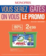 Catalogue Monoprix "Vous serez gâtés on vous le promo", 48 pages, à Le Blanc-Mesnil, 06/11/2019 - 17/11/2019 Prospectus Monoprix "Vous serez gâtés on vous le promo", 48 pages, à Le Blanc-Mesnil, 06/11/2019 - 17/11/2019