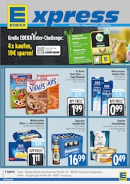 E xpress Prospekt für Königsbrunn: "Wir lieben Lebensmittel.", 4 Seiten, 16.03.2026 - 21.03.2026