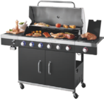 Lidl - Gasgrill, 6 + 1 Brenner Angebot im Prospekt Gasgrill, 6 + 1 Brenner bei Lidl im Prospekt "LIDL LOHNT SICH" für 449,00 €