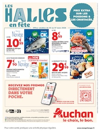 Offre Saumon Fumé dans le catalogue Auchan Hypermarché du moment à la page 44