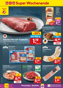 Hackfleisch im Netto Marken-Discount Prospekt "Aktuelle Angebote" mit 73 Seiten (Dortmund)
