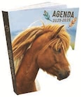Agenda scolaire cheval dans le catalogue Hyper U