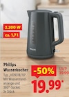 Wasserkocher Angebote von Philips bei Lidl Dessau-Roßlau für 19,99 €