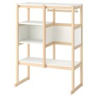 Regal Kiefer weiß gebeizt, hell/weiß im Angebot bei IKEA in Mettmann Regal Kiefer weiß gebeizt, hell/weiß Angebote von FLISAT bei IKEA Mettmann für 109,00 €