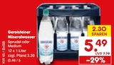 Aktuelle Gerolsteiner Angebote bei Netto Marken-Discount in Gelsenkirchen Aktuelles Mineralwasser Sprudel Angebot bei Netto Marken-Discount in Gelsenkirchen ab 5,49 €