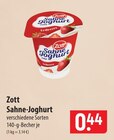 Zott Sahne-Joghurt im Angebot bei famila Nordost in Pinneberg Zott Sahne-Joghurt Angebote bei famila Nordost Pinneberg für 0,44 €