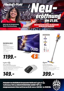 Fernseher im MediaMarkt Saturn Prospekt "Neueröffnung am 21.05." mit 12 Seiten (Berlin)