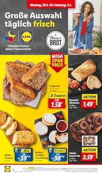 Brot im Lidl Prospekt "LIDL LOHNT SICH" mit 62 Seiten (Bremerhaven)