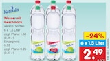 Wasser mit Geschmack Angebote von Naturalis bei Netto Marken-Discount Ingolstadt für 2,49 €