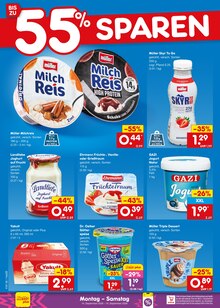 Joghurt im Netto Marken-Discount Prospekt "Aktuelle Angebote" mit 71 Seiten (Wuppertal)