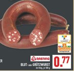 Blutwurst im Angebot bei Marktkauf in Bielefeld Blutwurst Angebote von Rasting bei Marktkauf Bielefeld für 0,77 €