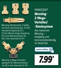 Messing – 2-Wege-Verteiler/ -Stecksystem Angebot in Kempen Messing – 2-Wege-Verteiler/ -Stecksystem im aktuellen Prospekt bei Lidl in Kempen