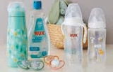 LIQUIDE VAISSELLE OU BIBERON COL LARGE 0/6 MOIS 300ML EXISTE EN SUCETTES X2 SILICONE AIRFLOW 0/6 MOIS OU 6/18MOIS dans le catalogue Super U