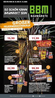 Aktueller BBM Baumarkt Prospekt "So schön kann Baumarkt sein" Seite 1 von 4 Seiten