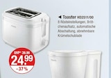 Toaster HD2511/00 im V-Markt Prospekt Toaster HD2511/00 von Philips im aktuellen V-Markt Prospekt für 24,99 €