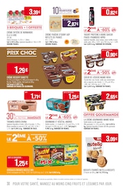 Nutella Angebote im Prospekt "FÊTES par nos pros" von Supermarchés Match auf Seite 30