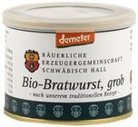 Bio-Schinkenwurst oder Bio-Bratwurst im Angebot bei REWE in Leinfelden-Echterdingen Bio-Schinkenwurst oder Bio-Bratwurst Angebote von Demeter bei REWE Leinfelden-Echterdingen für 3,99 €
