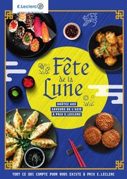 Prospectus E.Leclerc à Ussel, "Fête de la Lune", 12 pages, 30/09/2025 - 11/10/2025