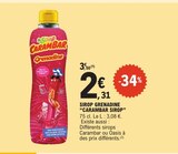 Sirop grenadine - CARAMBAR dans le catalogue E.Leclerc