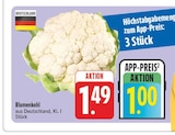 EDEKA Westhausen - Blumenkohl Angebot im Prospekt Blumenkohl bei EDEKA im Westhausen Prospekt für 1,00 €
