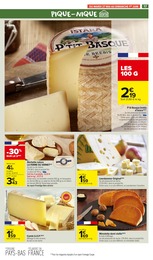 Prix et réduction P'tit Basque dans le prospectus Carrefour Market en cours Offre P'tit Basque dans le catalogue Carrefour Market du moment à la page 19