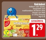 Knäckebrot im EDEKA Prospekt Knäckebrot von GUT&GÜNSTIG im aktuellen EDEKA Prospekt für 1,29 €