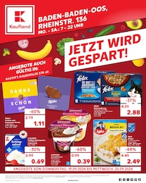 Kaufland Prospekt für Gaggenau: "Aktuelle Angebote", 52 Seiten, 19.09.2024 - 25.09.2024