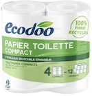 Papier toilette compact x 4 - ECODOO dans le catalogue NaturéO