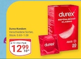 Kondom Angebote von Durex bei GLOBUS Wolfenbüttel für 12,99 €