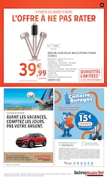 Prix et réduction Sèche-Cheveux dans le prospectus Intermarché Hyper en cours Offre Sèche-Cheveux dans le catalogue Intermarché Hyper du moment à la page 51