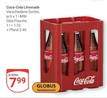 Aktuelle Coca Cola Angebote bei GLOBUS in Pirmasens Aktuelles Coca-Cola Angebot bei GLOBUS in Pirmasens ab 7,99 €