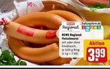Aktuelle Wurst Angebote bei REWE in Recklinghausen Aktuelles Fleischwurst Angebot bei REWE in Recklinghausen ab 3,99 €