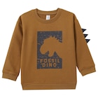 Shirt im Ernstings family Prospekt Jungen Sweatshirt mit Dino-Motiv im aktuellen Ernstings family Prospekt für 12,99 €