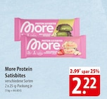 More Protein Satisbites Angebote bei famila Nordost Kiel für 2,22 €