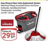 Easy Wring & Clean Turbo-Bodenwisch-System Angebote von Vileda bei GLOBUS Krefeld für 29,99 €