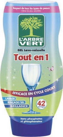 Casino Supermarchés Clermont-Ferrand - Gel lave-vaisselle tout en 1 Promo Gel lave-vaisselle tout en 1 dans le catalogue Casino Supermarchés "Sélection BIO" à Clermont-Ferrand