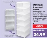 Schuhregal faltbar von EASYMAXX im aktuellen Kaufland Prospekt für 24,99 €