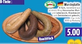 Wurstplatte bei EDEKA im Wettenberg Prospekt für 5,00 €