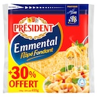 Emmental - PRÉSIDENT - Carrefour Emmental - PRÉSIDENT à 3,69 € dans le catalogue Carrefour