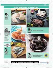 Offre Saucisse dans le catalogue E.Leclerc du moment à la page 21