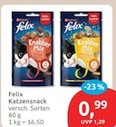 Katzensnack von Felix im aktuellen budni Prospekt