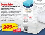 Höffner Fürth - 7-ZONEN-KALTSCHAUM-MATRATZE „Seitenschläfer-Matratze“ 7-ZONEN-KALTSCHAUM-MATRATZE „Seitenschläfer-Matratze“ Angebot bei Höffner Fürth im Prospekt DEUTSCHLANDS BESTER PREIS