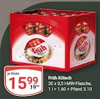 Früh Kölsch im Angebot bei GLOBUS in Krefeld Früh Kölsch Angebote von Früh Kölsch bei GLOBUS Krefeld für 15,99 €