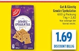 Aktuelle Süßigkeiten Angebote bei diska in Erfurt Aktuelles Gewürz Spekulatius Angebot bei diska in Erfurt ab 1,69 €