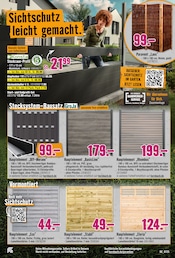 Paravent im Hornbach Prospekt in Rottenburg Aktueller Hornbach Prospekt mit Paravent, "Dir ist vieles Latte. Nur nicht Dein Garten.", Seite 6