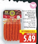 Hähnchen Bratwurst - Merguez Angebote von Nature & Respect bei E center Falkensee für 5,49 €