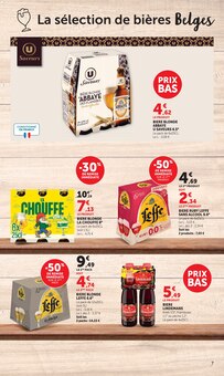 Promotion Bière Sans Alcool dans le prospectus Super U, valable du 01/09/2026 au 13/09/2026 Promo Bière Sans Alcool dans le catalogue Super U du moment à la page 7