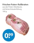 Frischer Puten-Rollbraten im aktuellen V-Markt Prospekt