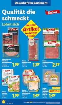 Bockwurst Angebot im aktuellen Lidl Prospekt auf Seite 24